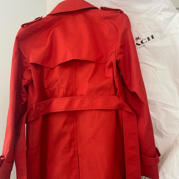 XS AUTHENTIC COACH TRENCH COAT. - Picture 4 of 4